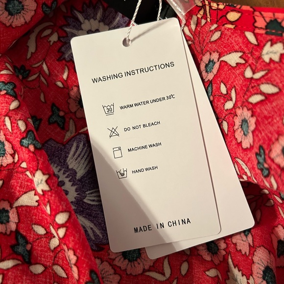 NWT. Wrap/tie dress by Zesica. - Picture 9 of 9